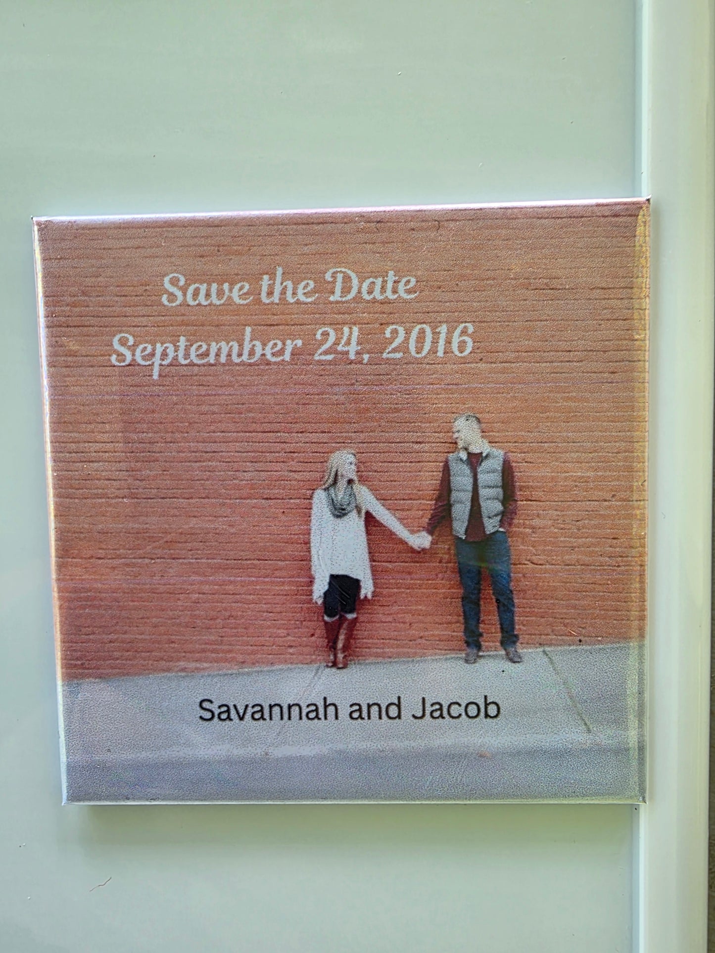 Personalized 3x3 Magnets - with custom text