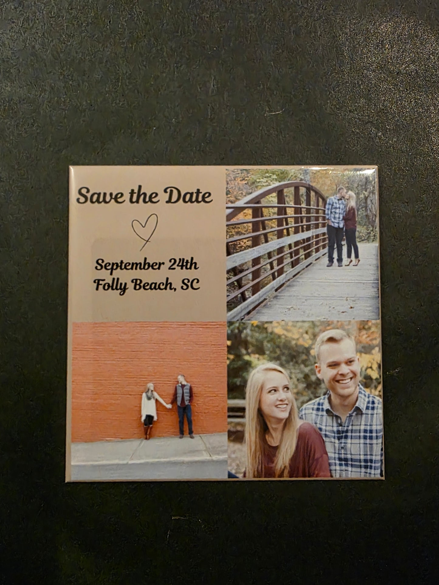 Personalized 3x3 Magnets - with custom text